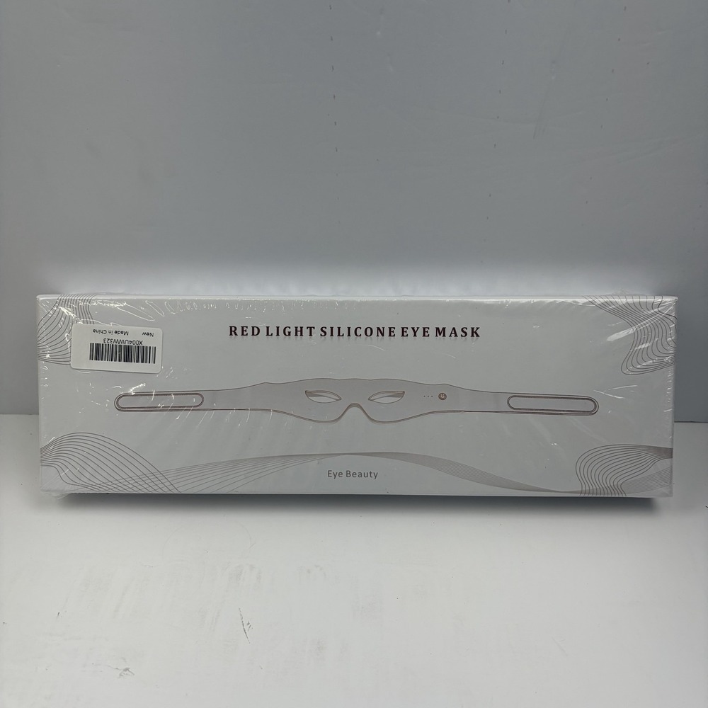 Eye Beauty Red Light Silicone Eye Mask Women White Regular Skincare New Sealed